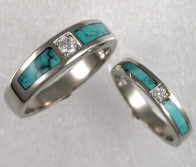 turquoise wedding ring