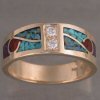 JR174-diamond & inlay band