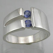 Sterling Silver Sapphire Ring - James Hardwick